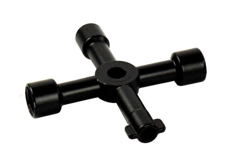 6-teiliger L-förmiger Vierkantschlüssel-Set – 3–8 Mm, Chrom-Vanadium-Stahl, Für Vierkantschrauben