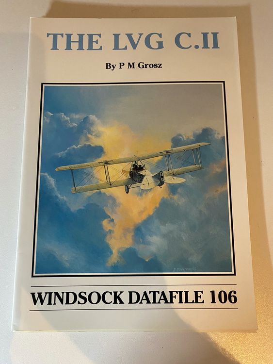 BUCH ENG THE LVG C.II WWI WINDSOCK DATAFILE 106 | Kaufen Auf Ricardo