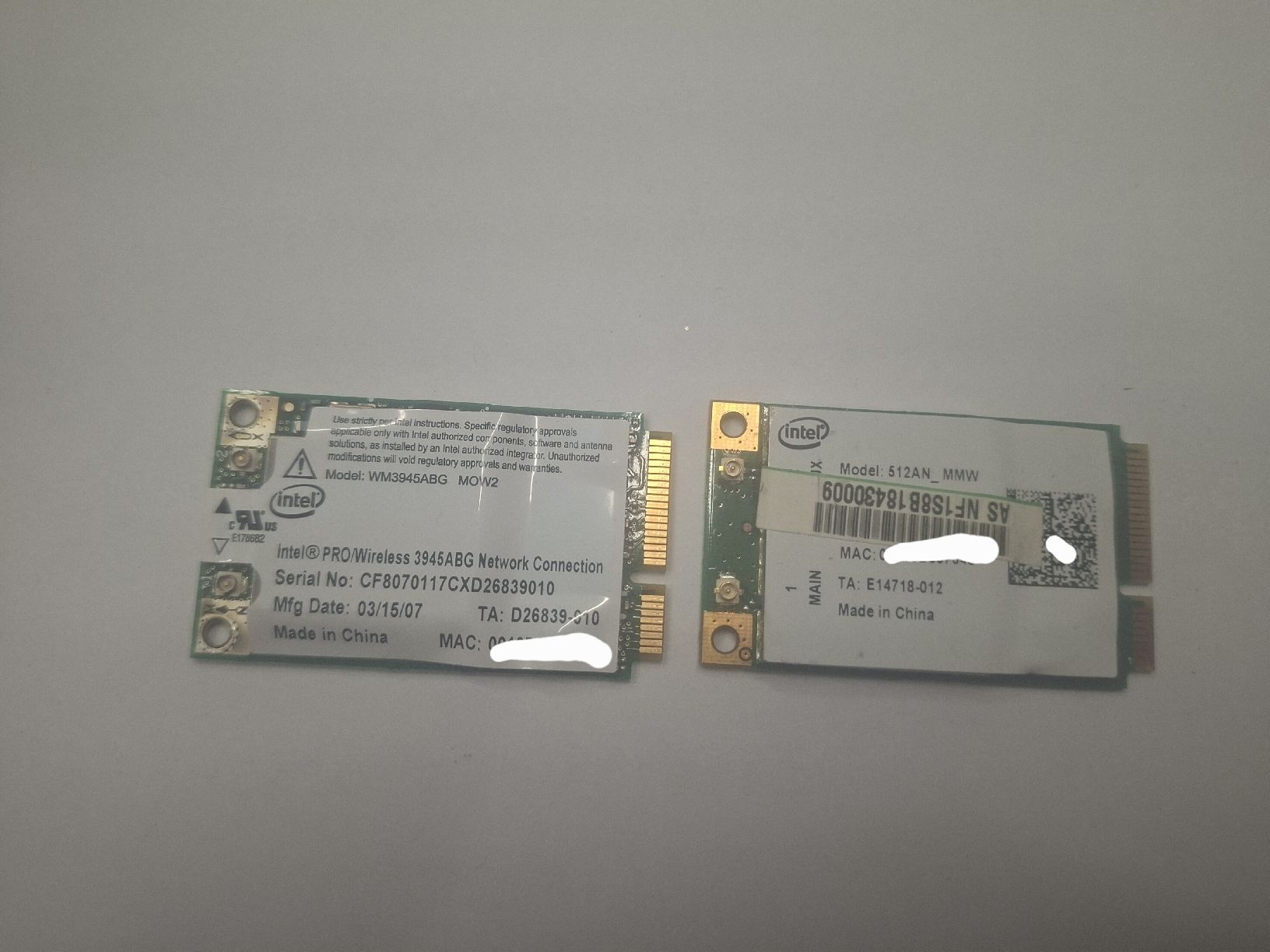 Unità & Adattatore: Intel Wifi WLAN Mini-PCI-Express Card 2 Stück – Usato da Neunkirch venduto da MaElekt 1