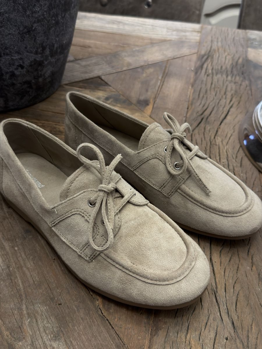 Damenschuhe: Loafers Gr 38 suede taupe – Neu (gemäss Beschreibung) aus Fehraltorf von Erdo81