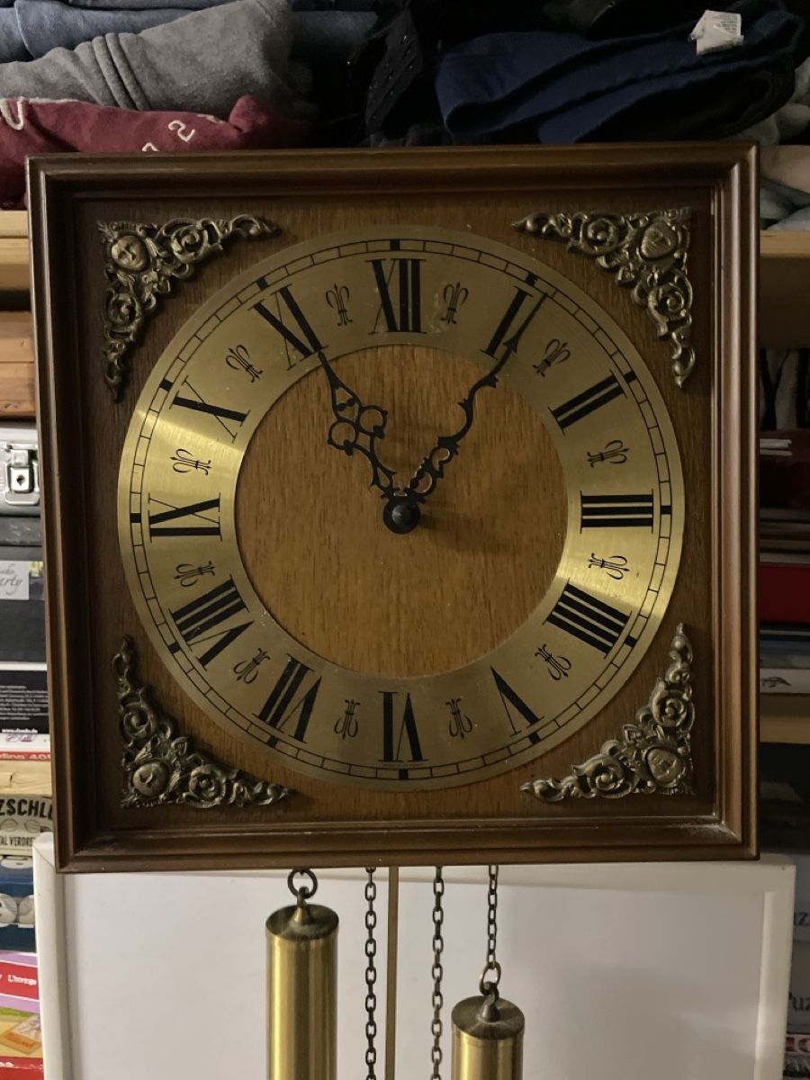 Orologi: Antike Wanduhr mit Pendel, – Usato da Bülach venduto da willy061