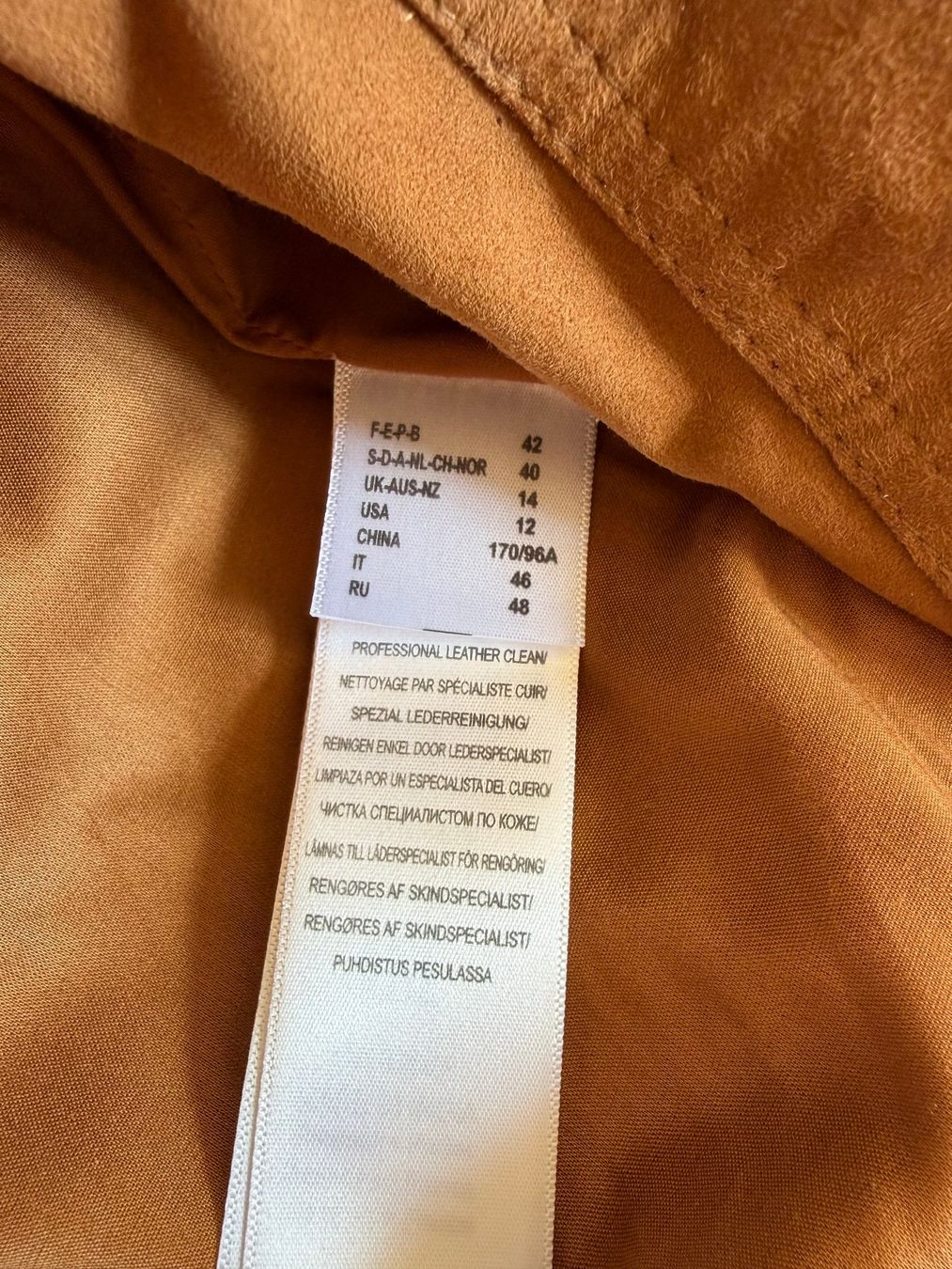 La Redoute Giacche: Veste en cuir / daim La Redoute – Nuovo (secondo la descrizione) da Neuchâtel venduto da Stella-11 6