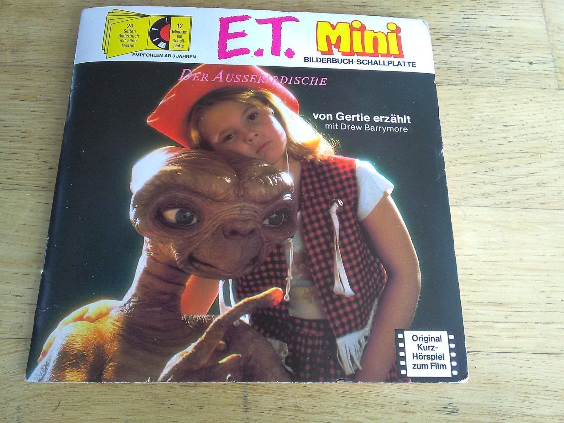 Schallplatten: E.T. Mini Bilderbuch-Schallplatte  '1983 – Gebraucht aus St. Gallen von elk2021