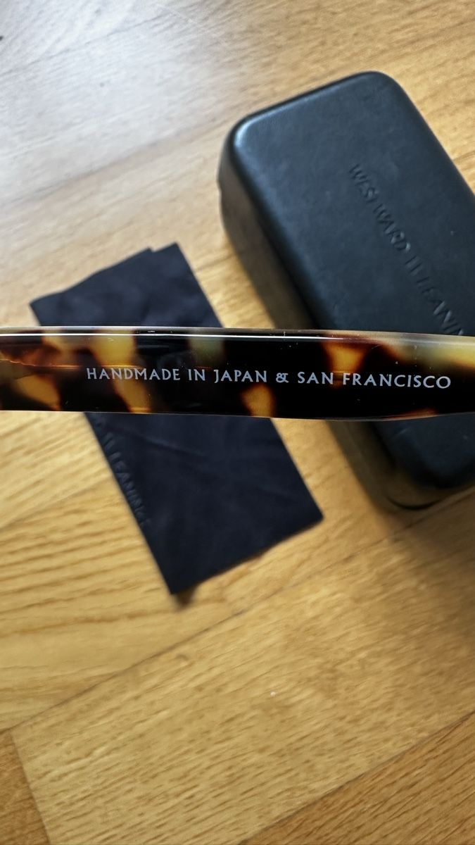 Occhiali & Lenti: Westward Leaning Tortoise Sunglasses - Blue Lenses – Usato da Luzern venduto da ida_hv2y 5