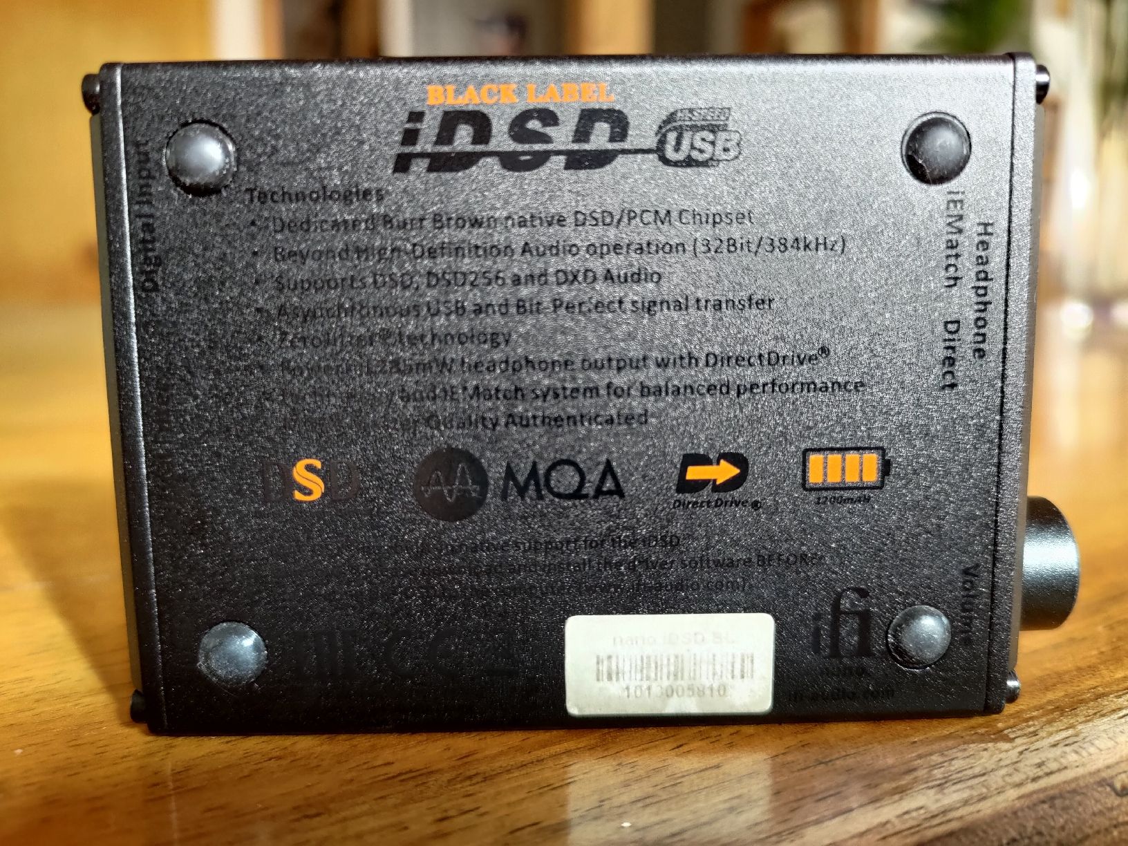 Amplificateurs: ifi nano Black Label – D'occasion à Wil / ZH par Tomseymoor 2