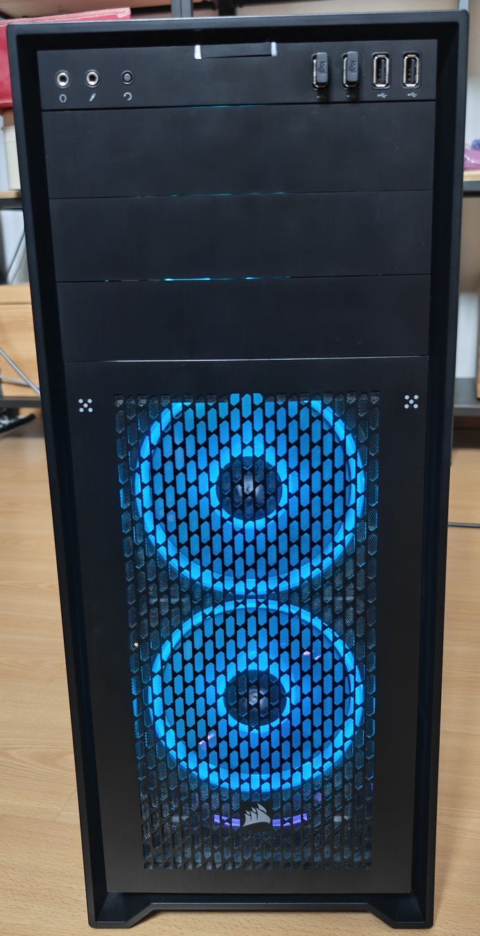 Corsair PC: Gaming PC Tower schwarz, guter Zustand – Usato da Gattikon venduto da rom_g7wk 2