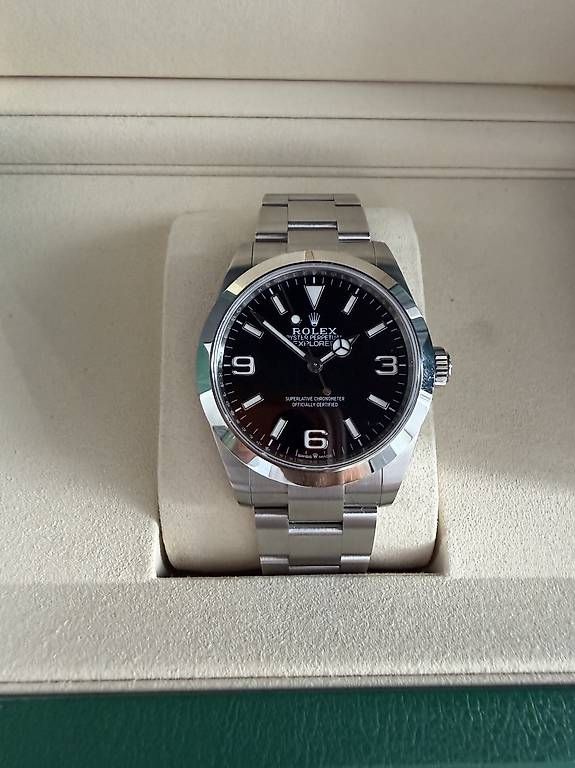 Rolex Uhren: Rolex Explorer I 40 – Gebraucht aus Zürich von timeio-swapwatch