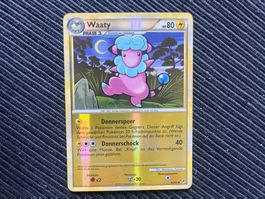 Pokemon Waaty Reverse Holo Ruf der Legenden near Mint