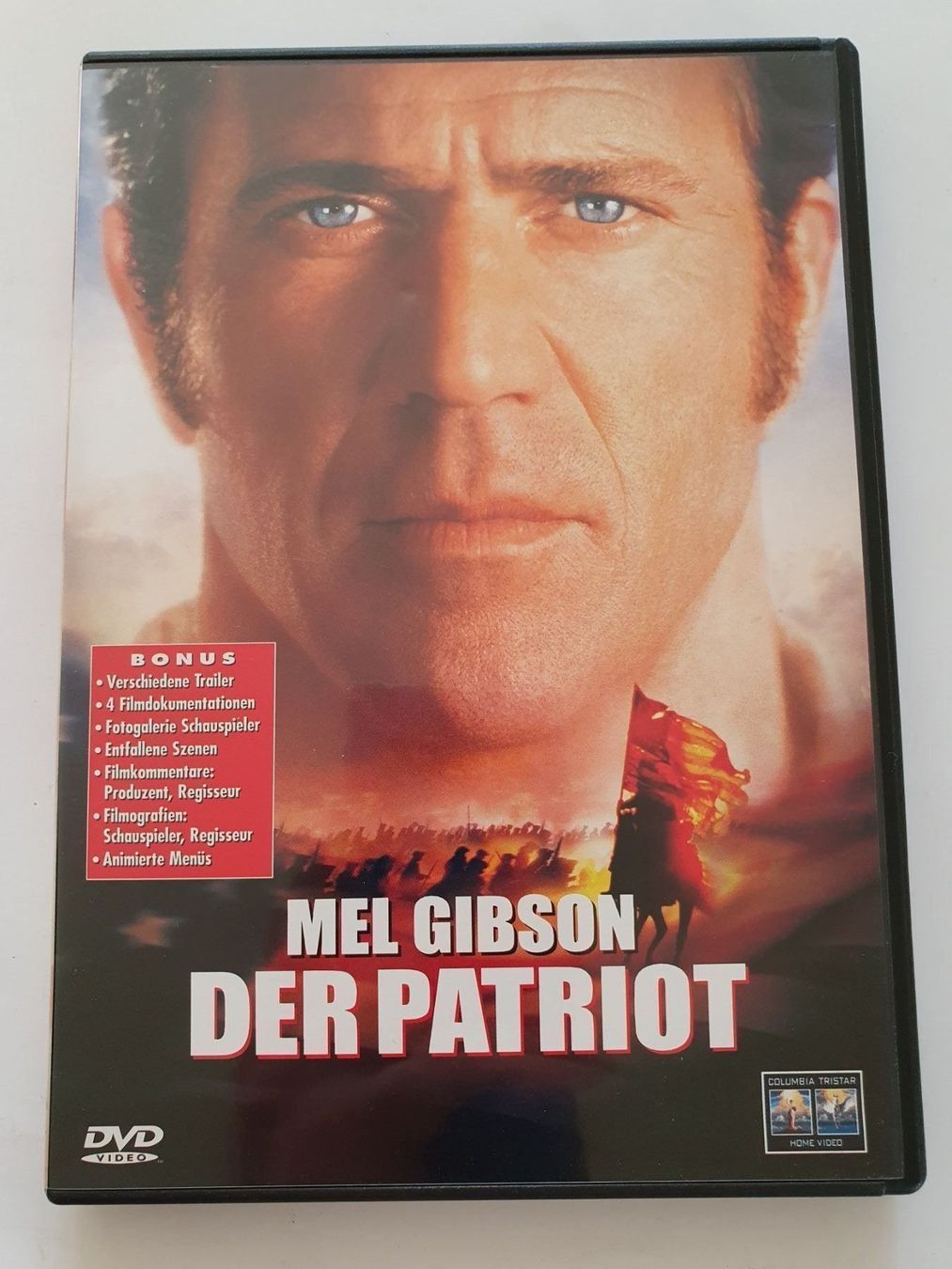 Tutti i DVDs: Mel Gibson - der Patriot – Usato da Oberdorf BL venduto da BaldenEagle