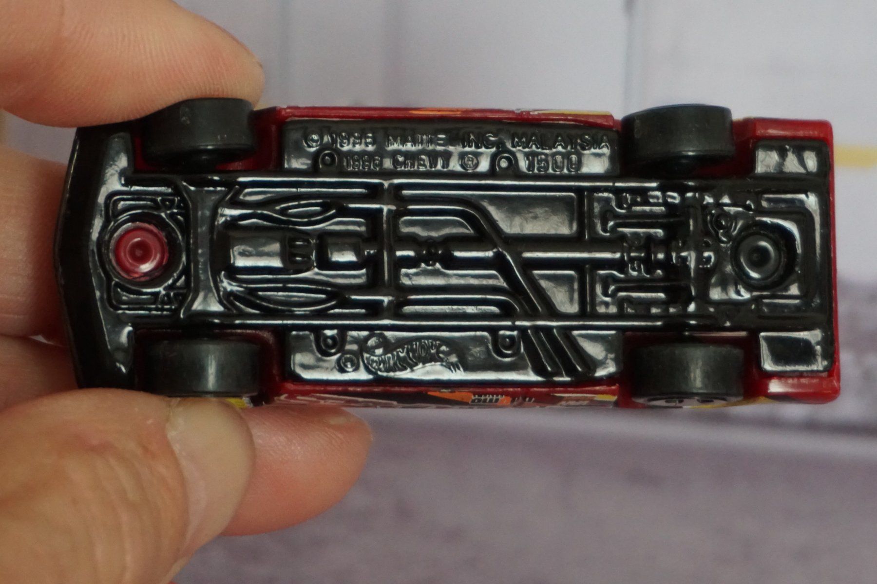 Hot Wheels Modellini d'auto: HotWheels `96 Chevy Pick-up Racing COOL !!!!!!!!!!!!!!!!! – Usato da Reiden venduto da Doppeldecker69 5