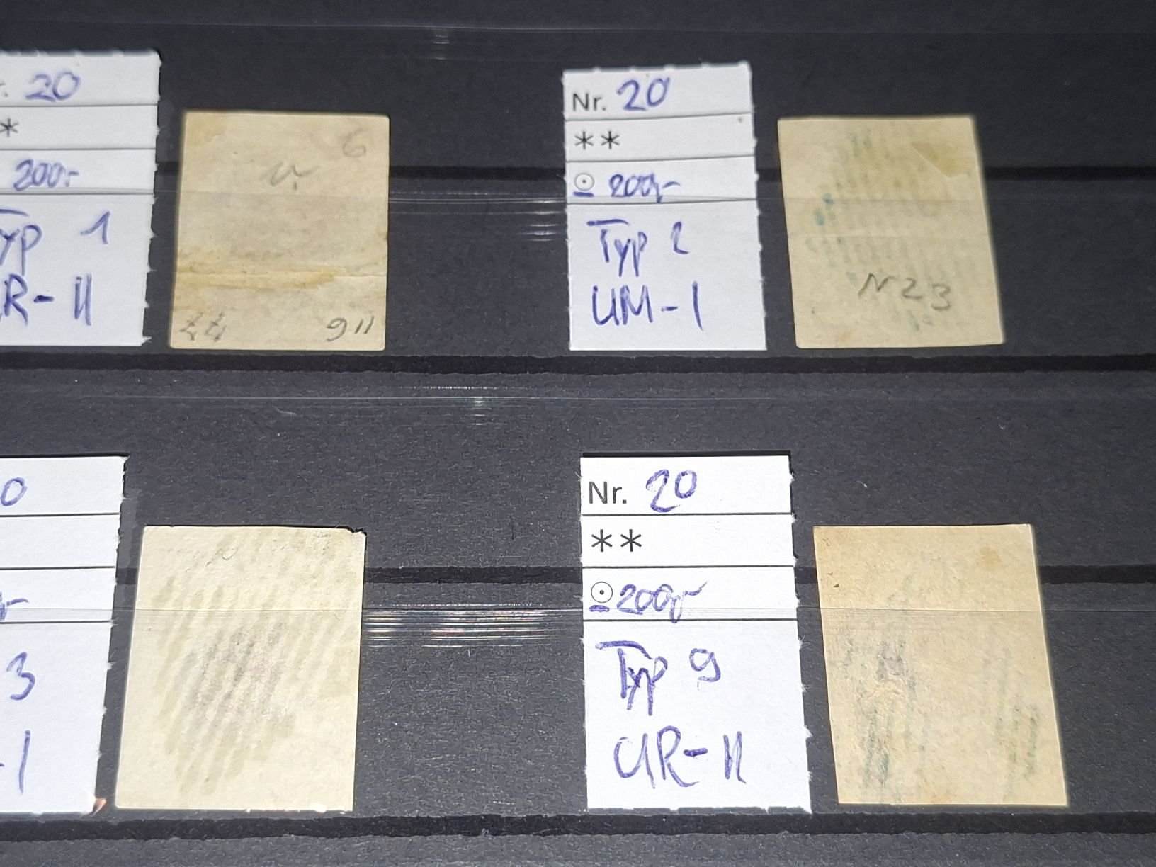 Tutti i francobolli: Rayon Lot Nr 20 – Usato da Balgach venduto da SIMEON27 9