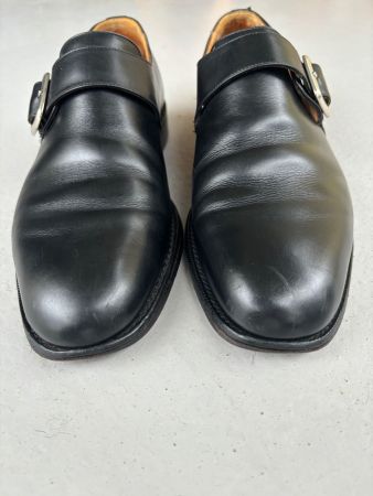 Church's 'Abington' Black Buckle Shoes - 7.5G