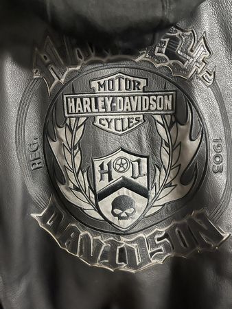 Lederjacke Harley-Davidson Grösse L guter Zustand