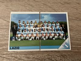 Panini Calciatori 1995-96 Mannschaft Lazio mit Nesta