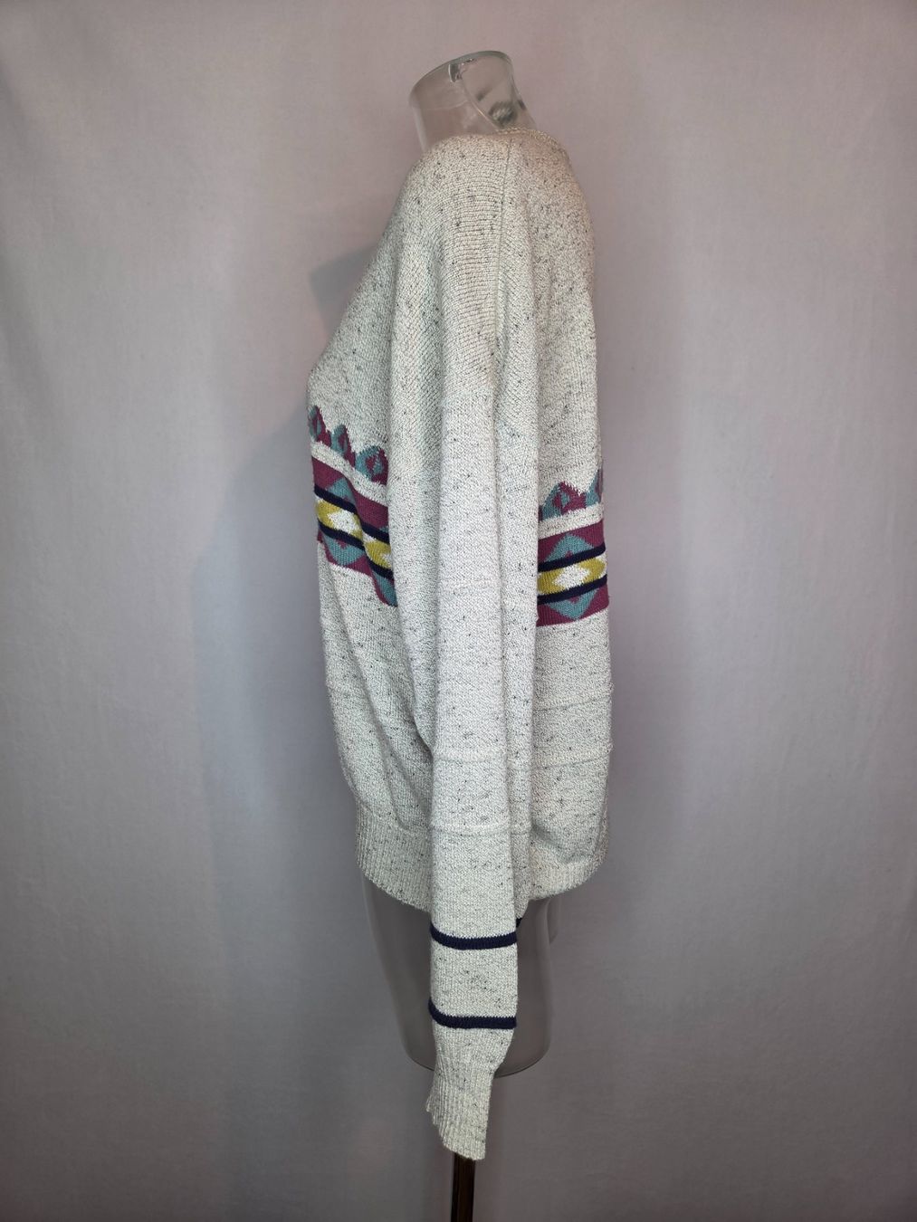 Maglioni & Felpe: Vintage V-Ausschnitt Strickpullover 90er - S/M – Usato da Bern venduto da SecondSpirit 1