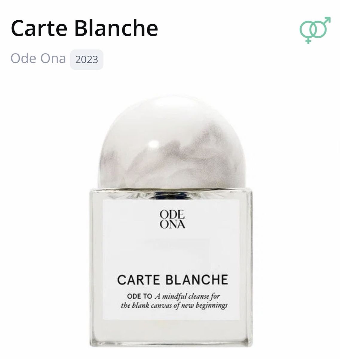 Profumi & Eau de Toilette: Ode Ona Carte Blanche Abfüllung 2ml – Nuovo (secondo la descrizione) da Meierskappel venduto da Philium
