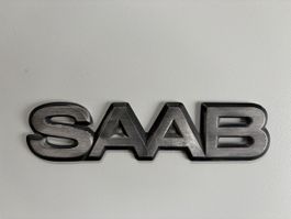 Saab Schriftzug 900 9000 Metall