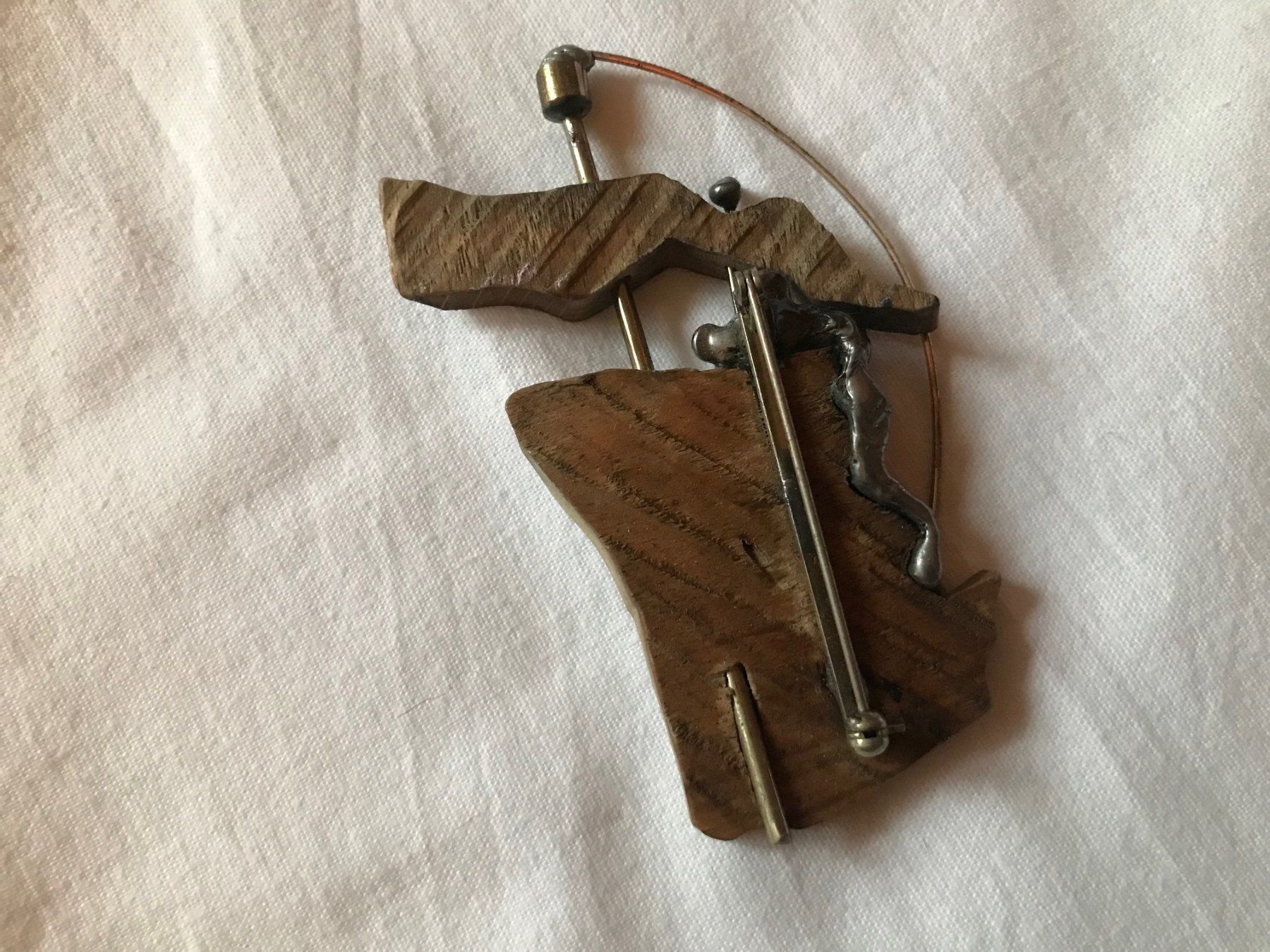 Spille & Fermagli: Brosche unikat, vintage? art deco? – Usato da Basel venduto da jillybean 2