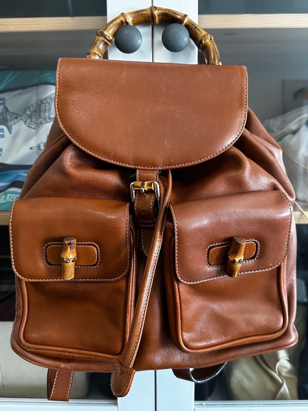 Gucci Zaini: Gucci Bamboo Rucksack – Usato da Dietikon venduto da grumpelkeller