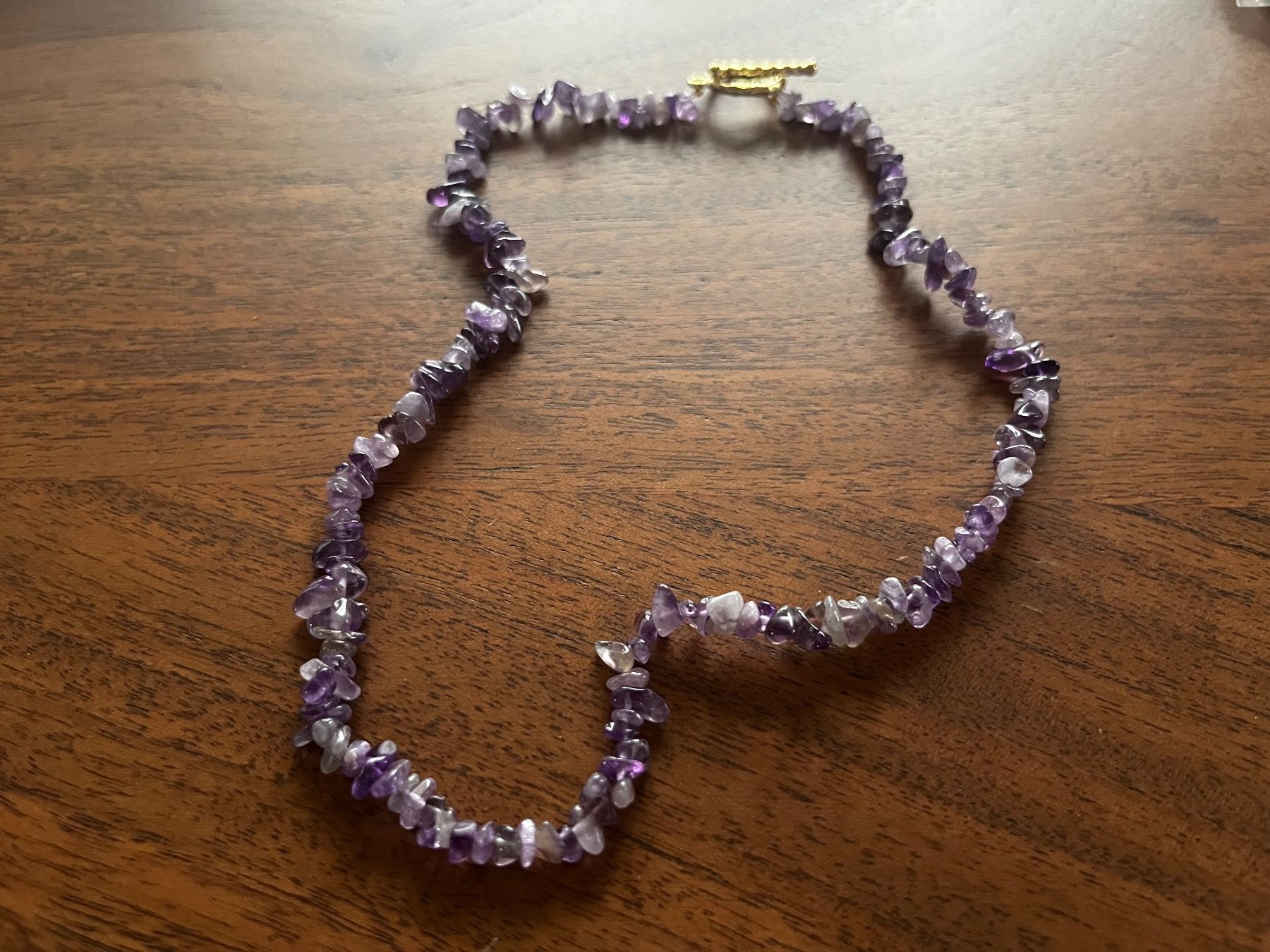 Catenine: Amethyst Splitter-Halskette, Edelstein-Kette – Nuovo (secondo la descrizione) da Gams venduto da Mariawicca 1