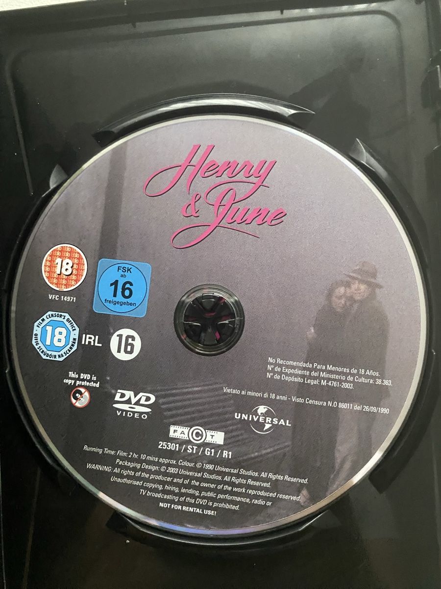 Tutti i DVDs: Henry & June, DVD – Usato da Jona venduto da Mister_N0 2
