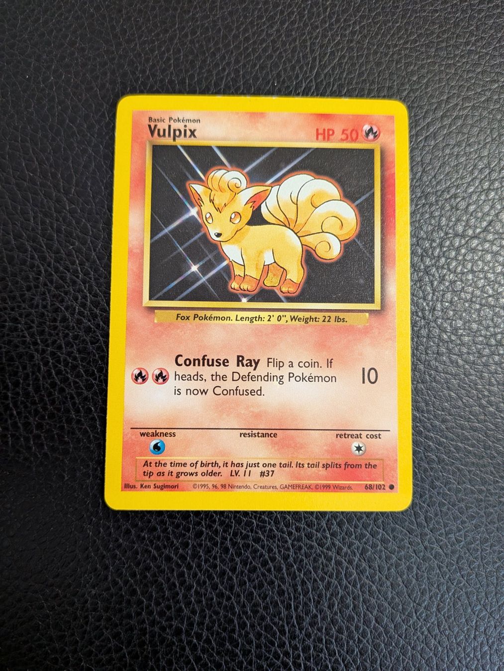 Pokémon Cartes à collectionner: Base Set Vulpix 68/102 Ab 1 – D'occasion à Paradiso par Pkmn10
