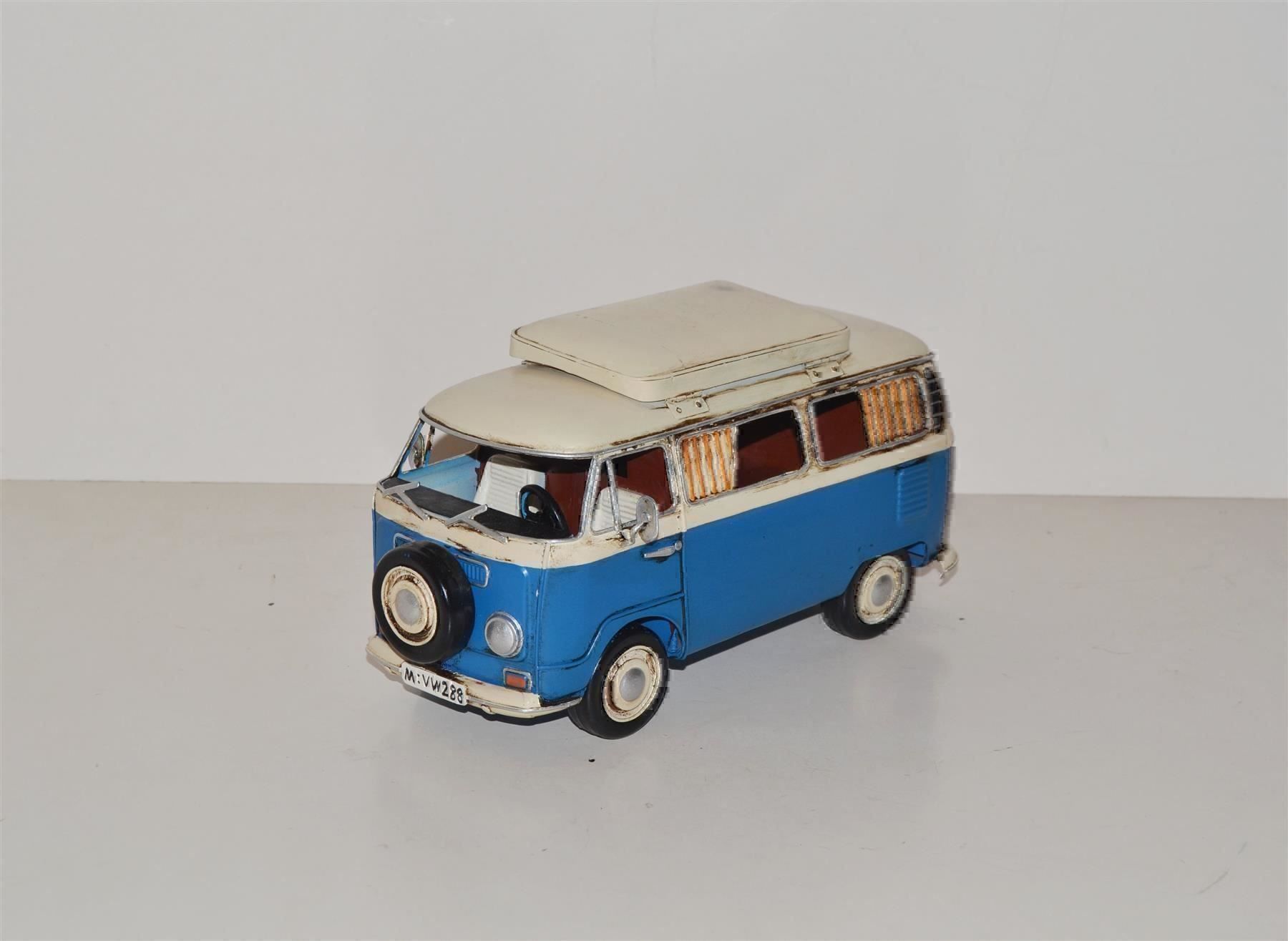 Volkswagen Modellini d'auto: Blechmodell VW BUS CAMPINGBUS T1BULLI 60 – Nuovo e nell'imballaggio originale da Rupperswil venduto da big-one-sale