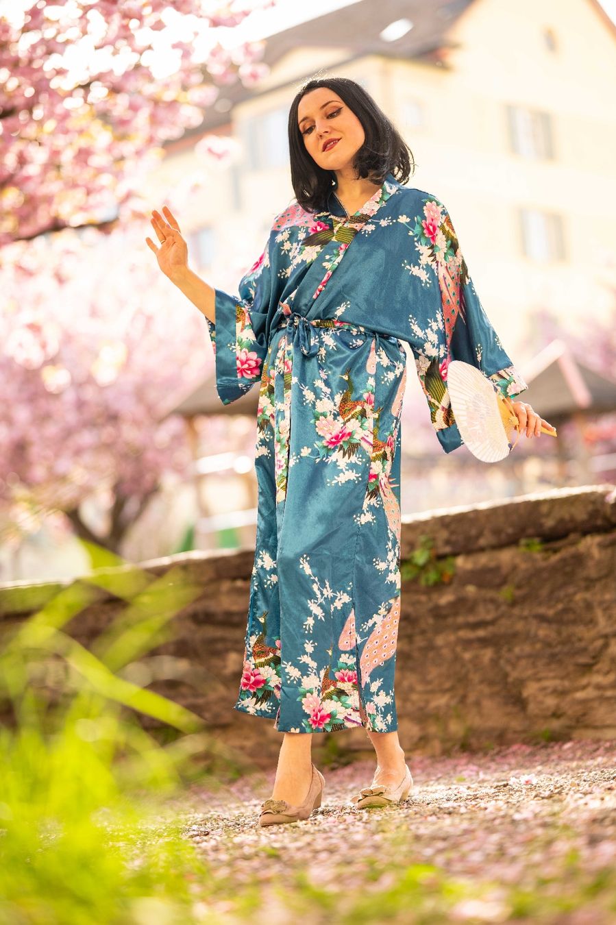 Kimonos: Floral Kimono Robe Babeyond S – Gebraucht aus Mägenwil von VintageGirly 9