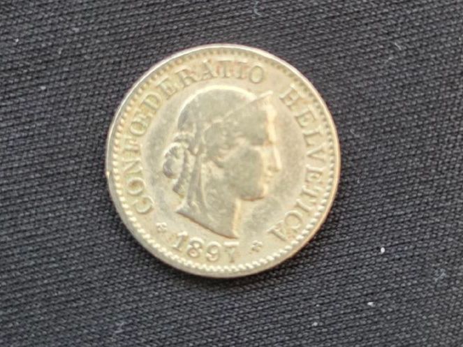 Tutti le monete: 5 cts 1897 – Usato da Genève venduto da bbastos