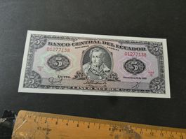 Ecuador 1988, 5 Sucres