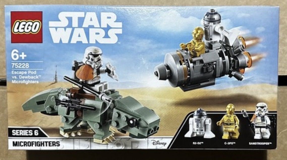 Lego Baukästen: LEGO Star Wars 75228 Escape Pod vs Dewback Microfighters – Neu und originalverpackt aus Mörschwil von Play_Brick_2018