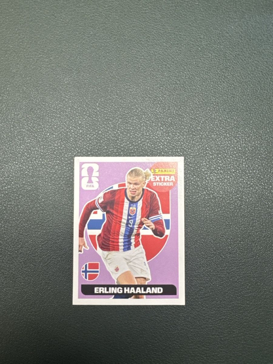 Panini Carte collezionabili: Erling Haaland Extra Sticker Panini – Nuovo (secondo la descrizione) da Zürich venduto da ale6ale