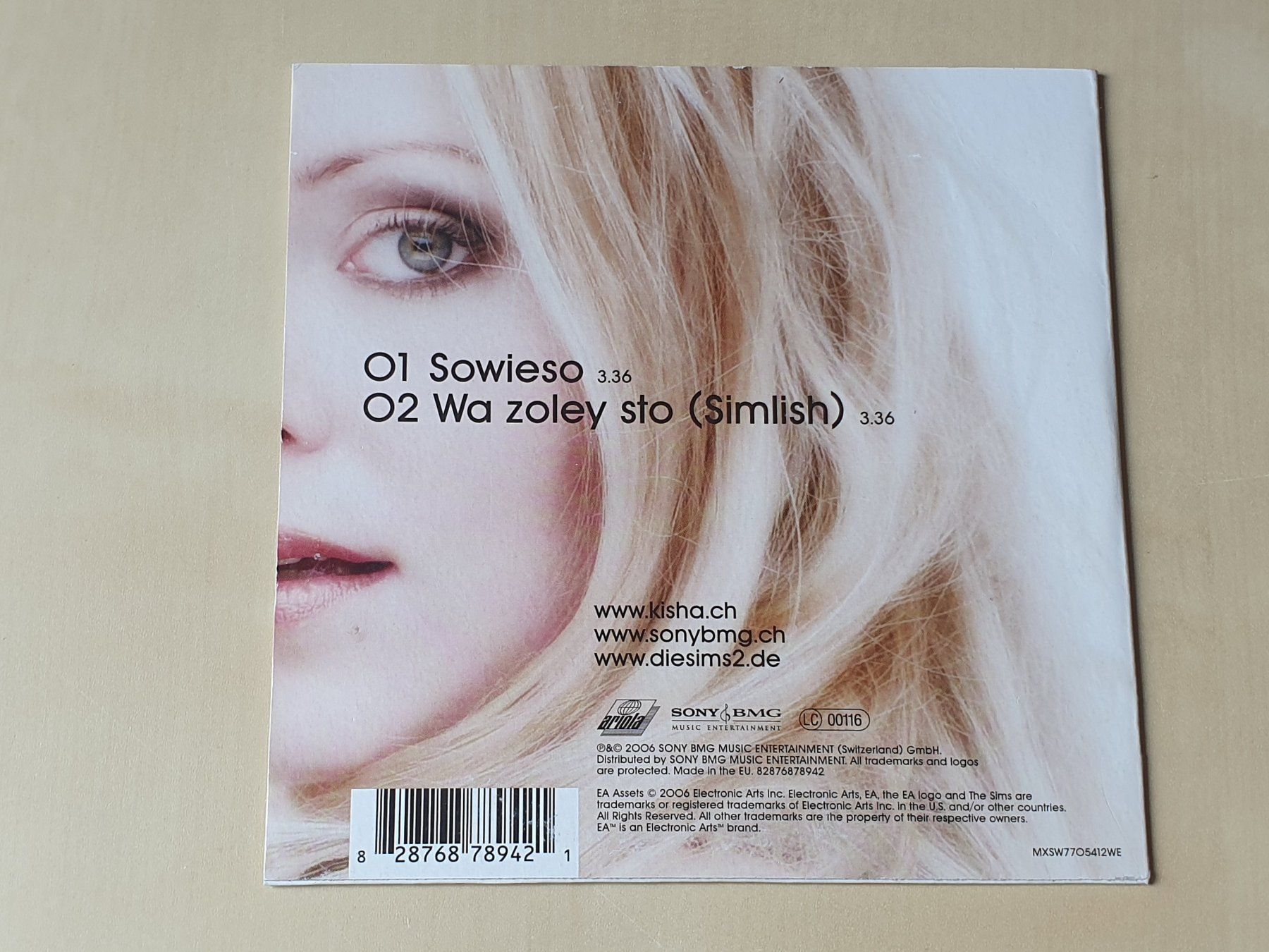 CD: Kisha Sowieso – Usato da Stansstad venduto da collectorsshop 1