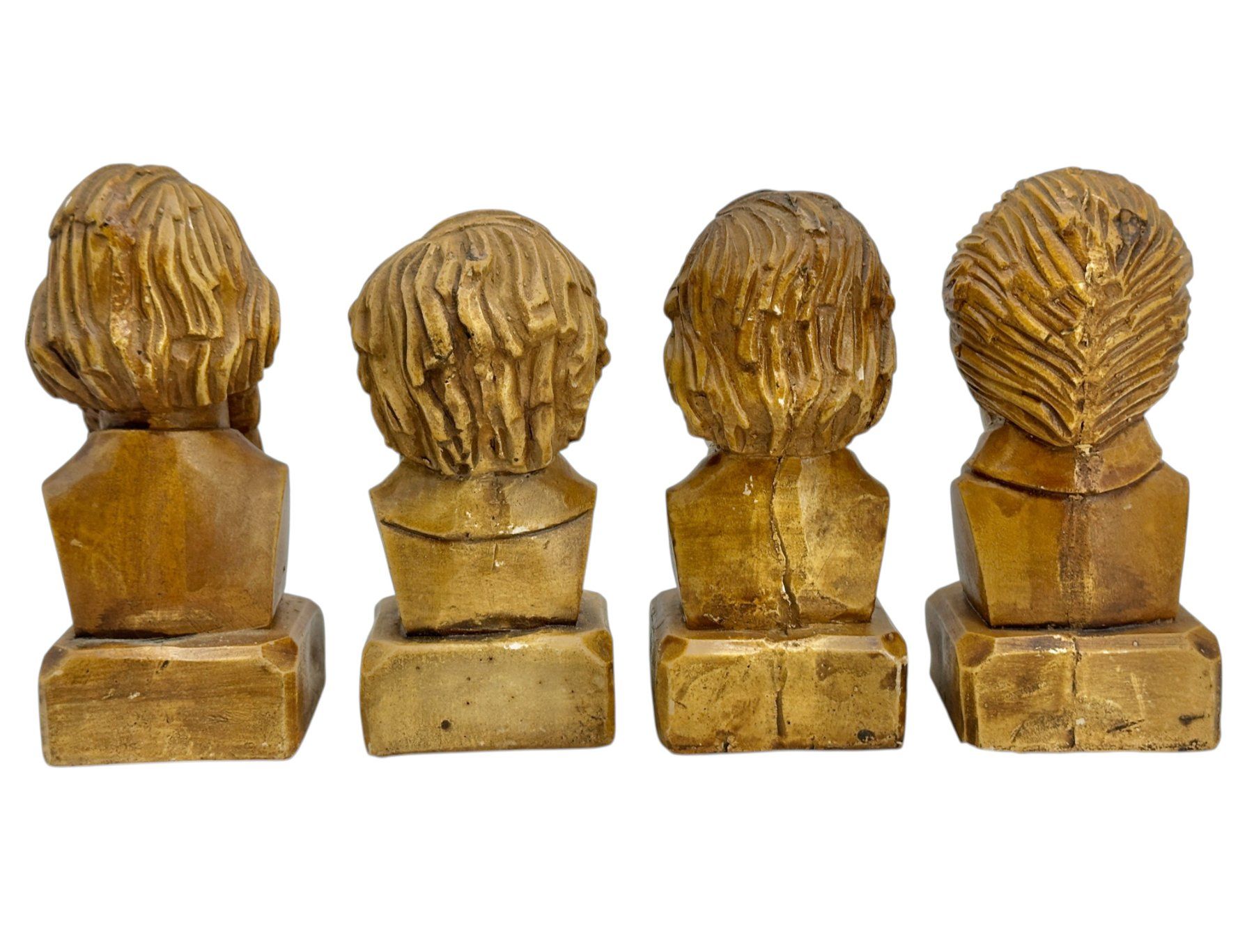 Statuette: 4 Statuettes compositeurs: Brahms, Beethoven, Chopin, Mozart – Usato da Morges venduto da Novantica 5