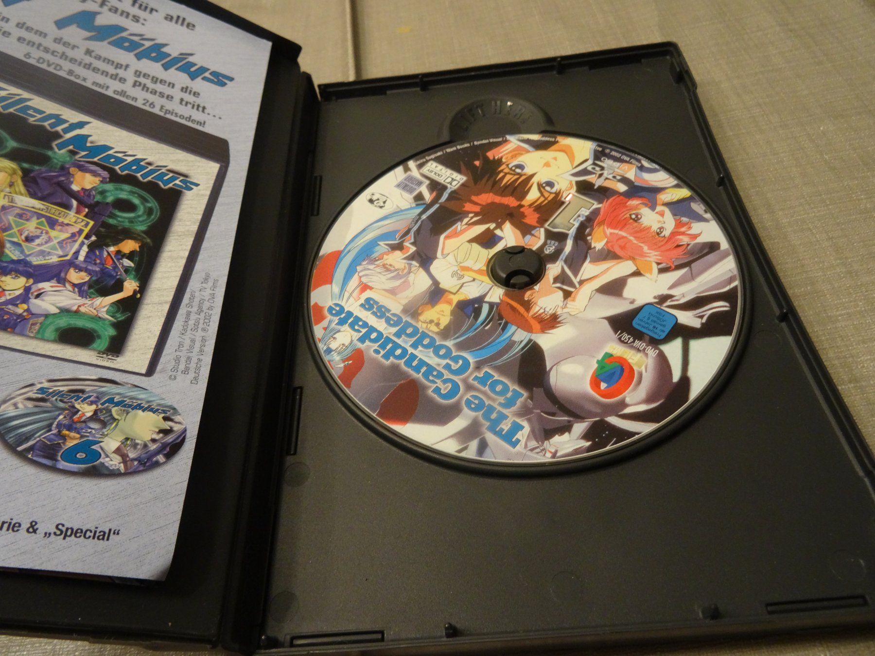 Tutti i DVDs: DVD Anime The Candidate for Goddess – Usato da Olten venduto da Disc-Verkauf 1