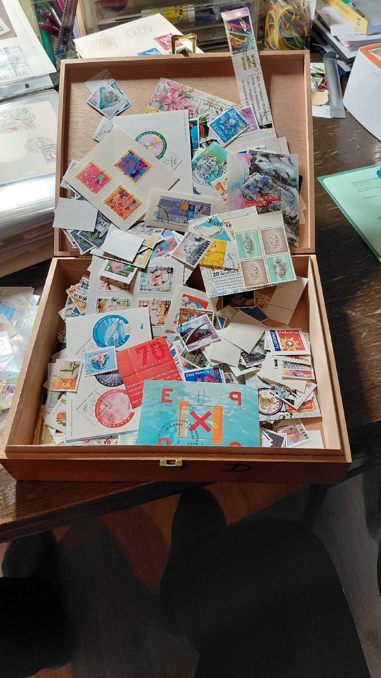 Alle Briefmarken: Riesige Sammlung Schweizer Briefmarken  – Gebraucht aus Riniken von ChriguG75 5