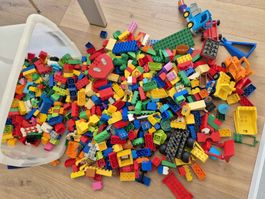 Lego Duplo Bausteine und Fahrzeuge gebraucht