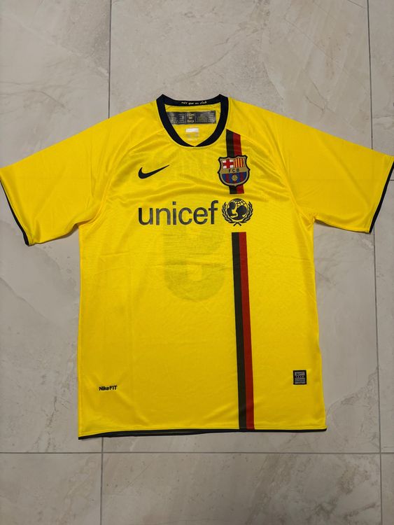 Maillot Nike FC Barcelone Domicile 2009-2010 – N°9 Ibrahimovic Vintage Taille XL