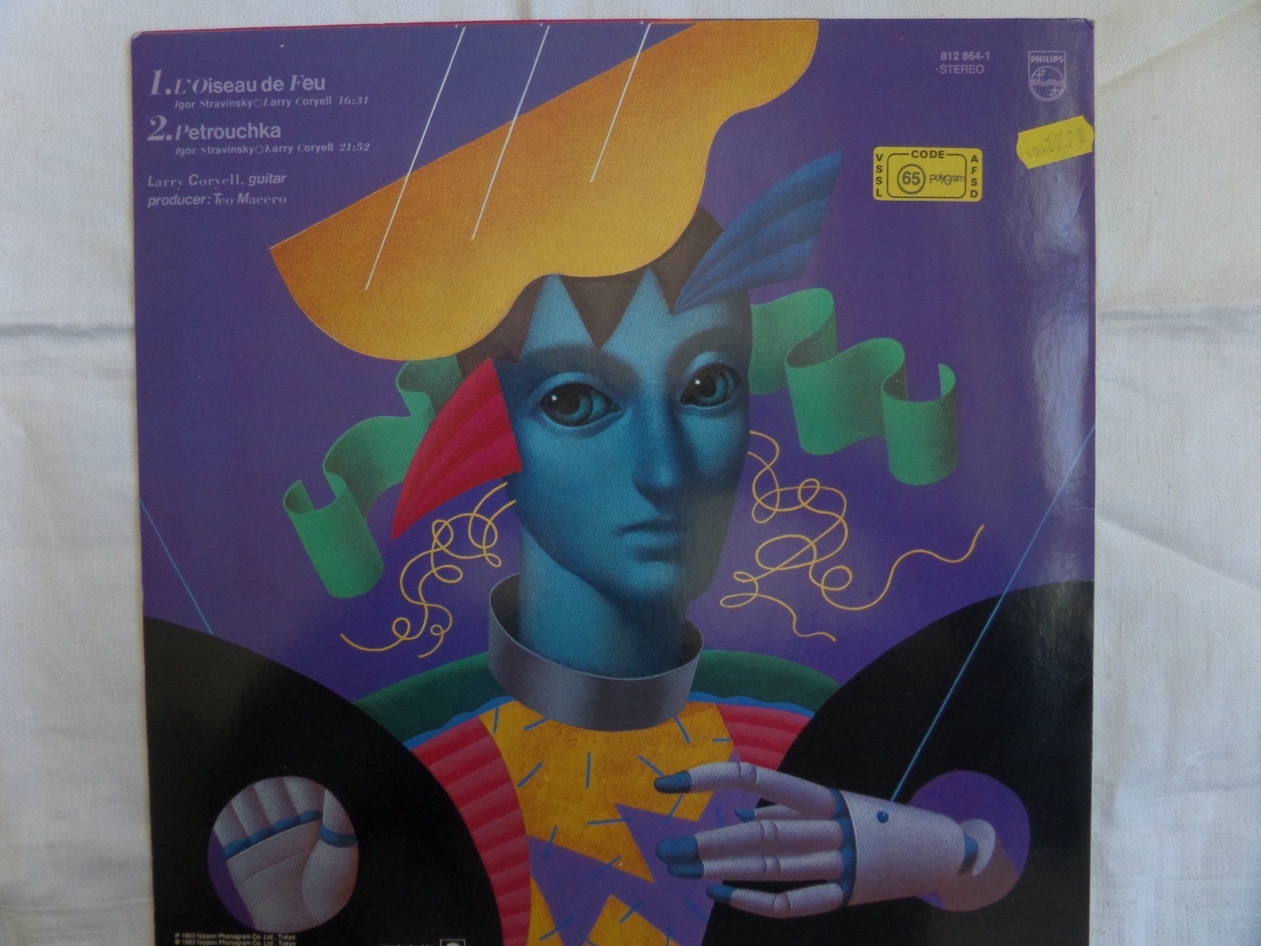 Vinyles: Larry Coryell ‎– L'Oiseau De Feu, Petrouchka – D'occasion à Genève par CDLPBookS 1