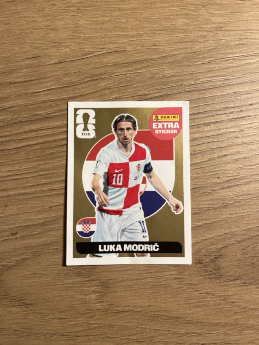 Panini Carte collezionabili: Luka Modrić Extra Sticker – Nuovo (secondo la descrizione) da Malters venduto da casolina01