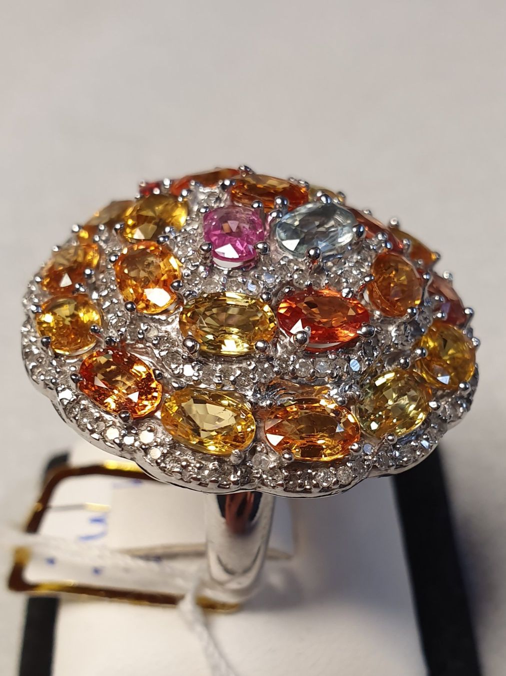 Anelli: Safir Diamant Fingerring – Nuovo (secondo la descrizione) da Zürich venduto da Benedikt21 8