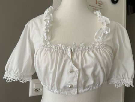 Krüger Manufaktur Dirndlbluse weiss Gr.36