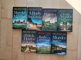 7er Set Helen Cox Krimis auf Englisch