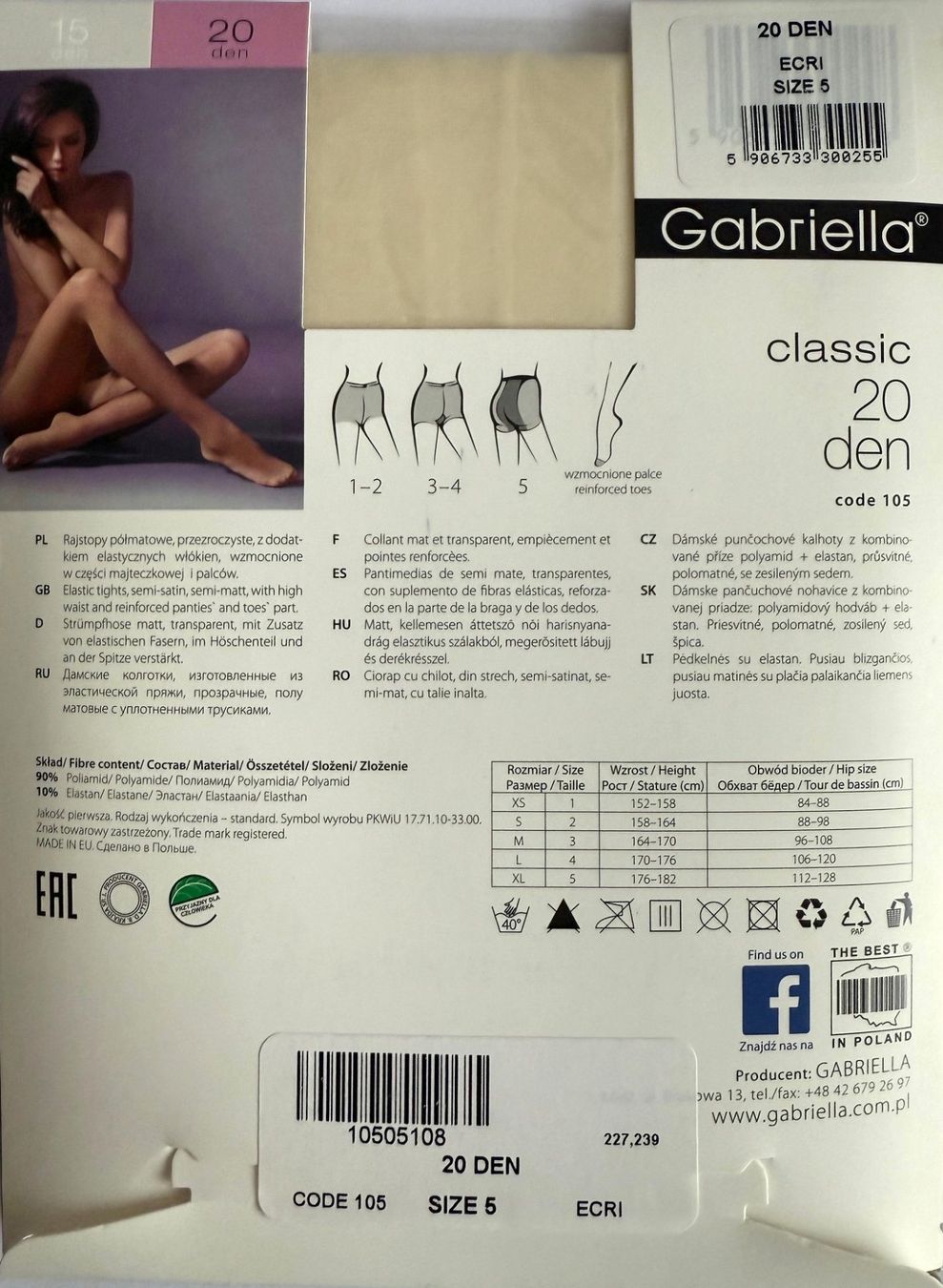 Calze & Collant: Strumpfhose Gabriella classic – Nuovo e nell'imballaggio originale da Menziken venduto da ABA60 1