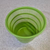 1 Stk. Vintage Gerda 3336 Papierkorb Waste Basket grün