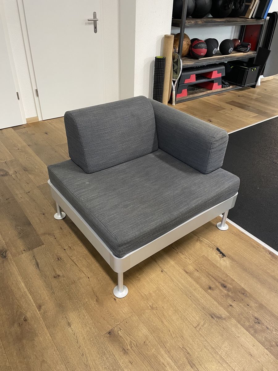 Sofas: Sofa Element klein grau Aluminium Gestell  – D'occasion à Zürich par Julius85