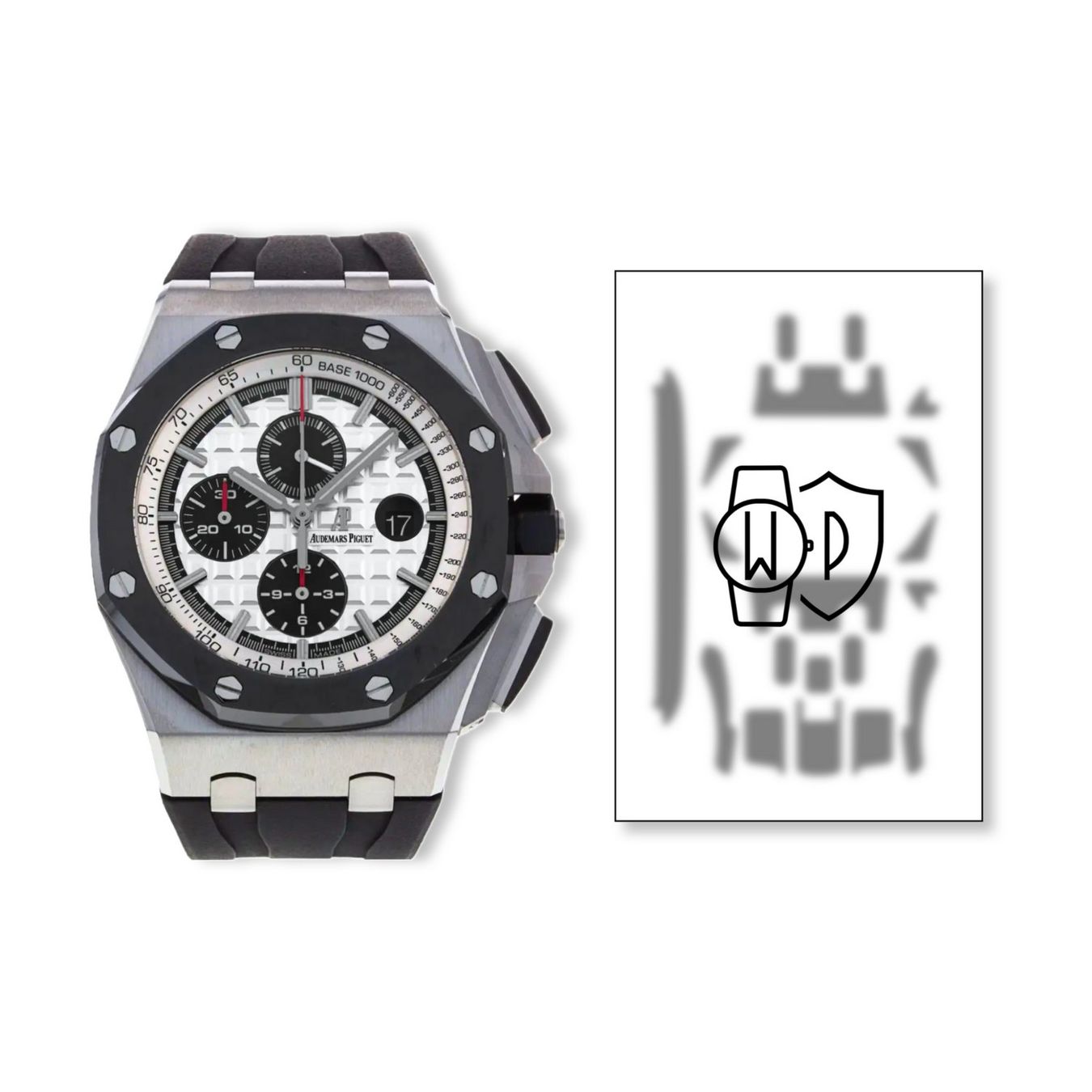 Schutzfol. Audemars Piguet Royal Oak Offshore 44 26400 26348 (Neu und ...
