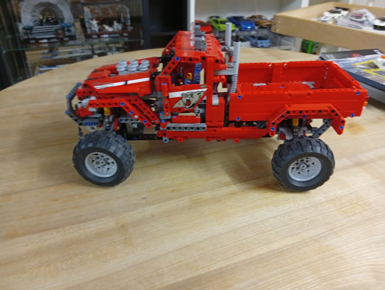 Lego Kit di costruzioni: Lego Technic rotes Pick-up-Truck-Modell – Usato da Trun venduto da kawak1 1