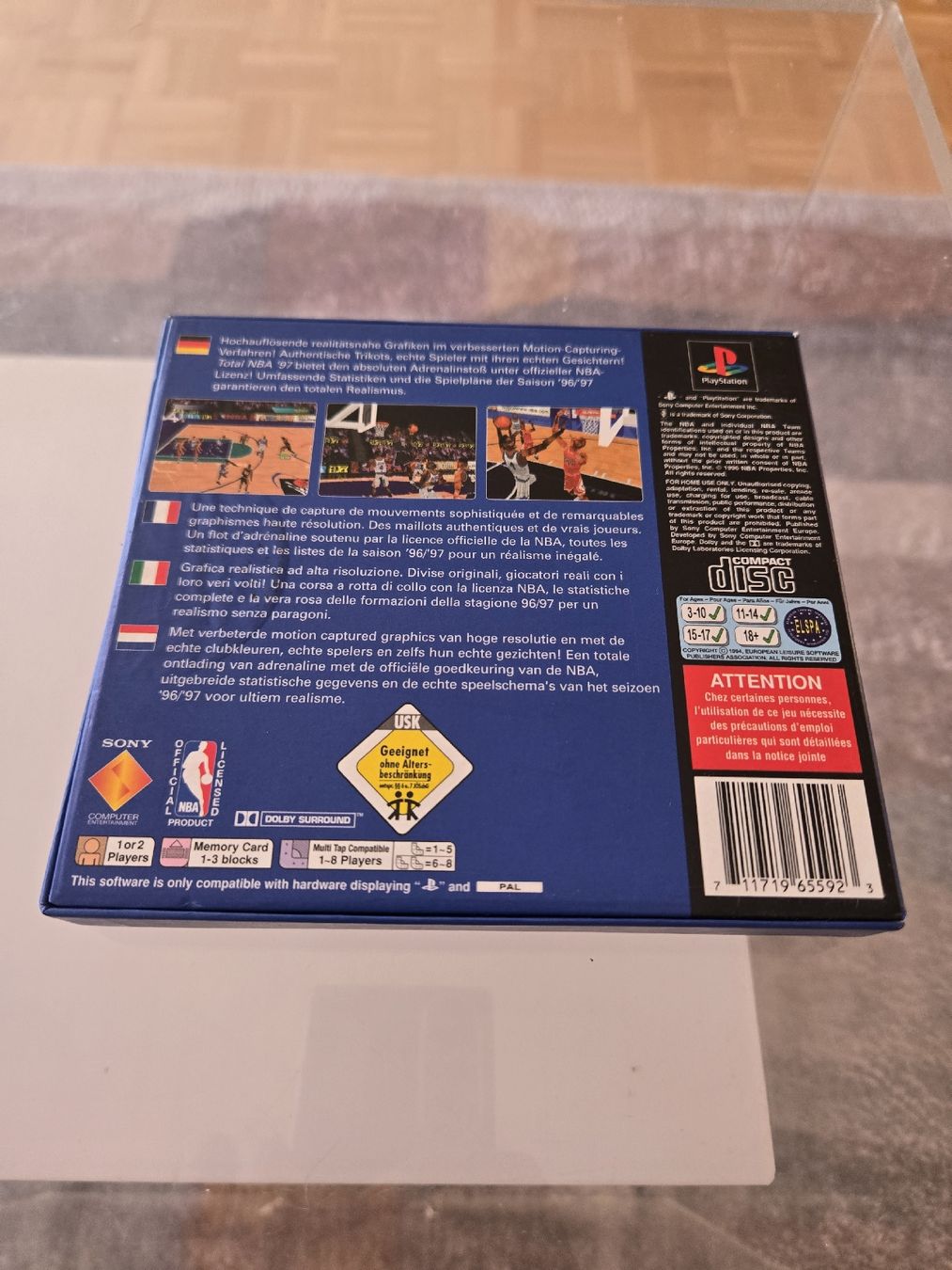 Giochi: Total NBA 97 PS1 – Usato da Bussigny venduto da Kfdlt 1