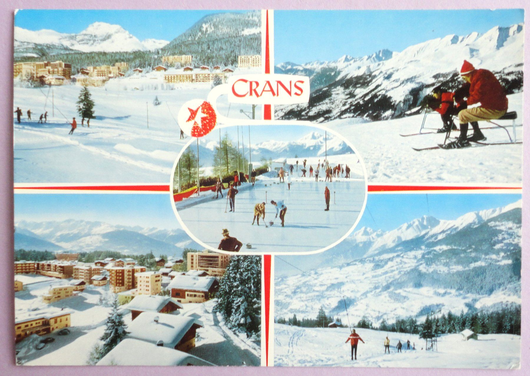 Ansichtskarten: Crans s/Sierre – Gebraucht aus Fétigny von Billy2miny